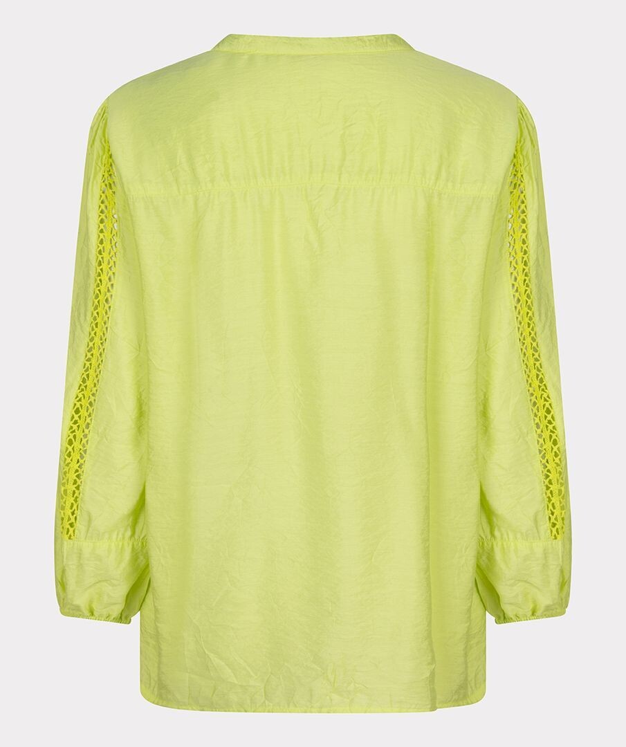 Esqualo SP24.15015 Women's Long Sleeve Wrinkle Effect Blouse