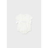 Mayoral 1630 Baby Girl's SS Dressy Lace Onesie + Belt/