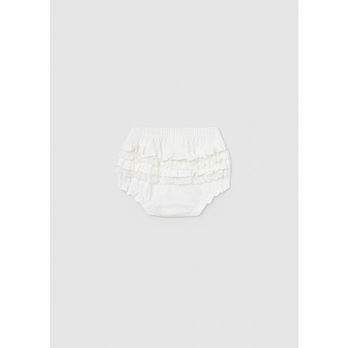 Mayoral 9698 Baby Girl's Knit Ruffle Diaper Cover