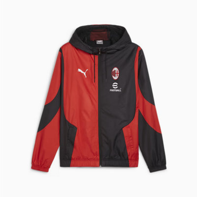 Puma 774026 Men's AC Milan Pre-match Jacket Puma 774026 Men's AC Milan Pre-match Jacket