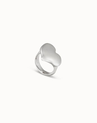 UNOde50 ANI0700MTL000 Sterling Silver Chunky Heart Ring - Uno/