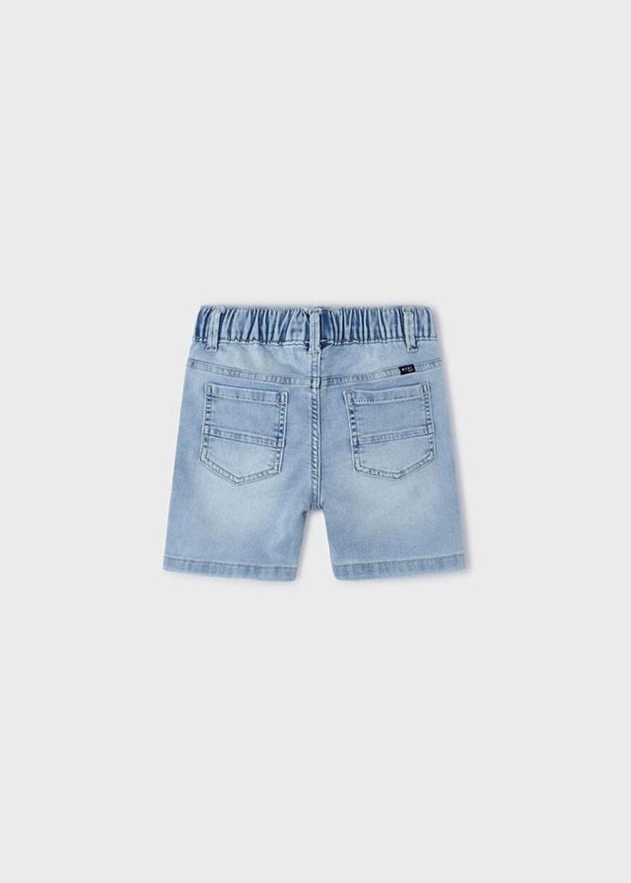 Mayoral 3272 Boy's Denim Bermuda Shorts