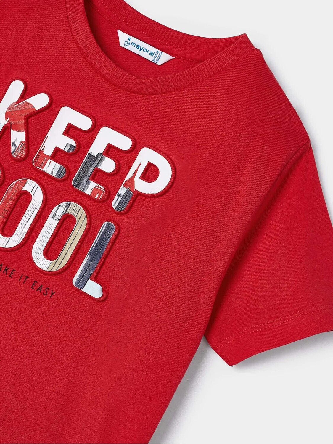Mayoral 3016 Boy's Short Sleeve Keep Cool T-Shirt