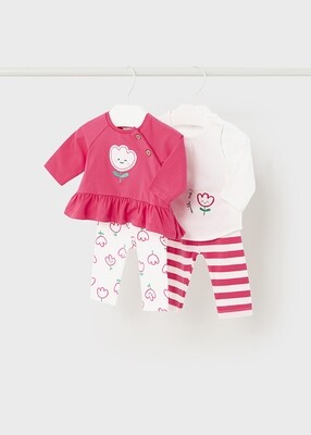 Mayoral 1716 Baby Girl's Long Sleeve T-Shirt & Legging Set 2PC