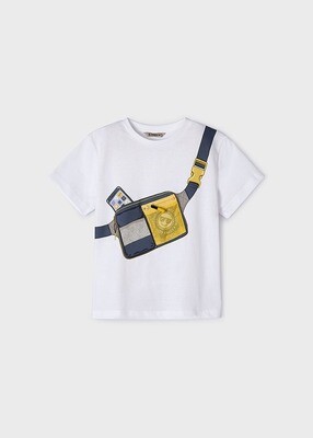Mayoral 3018 Boy's Short Sleeve Scenery T-Shirt