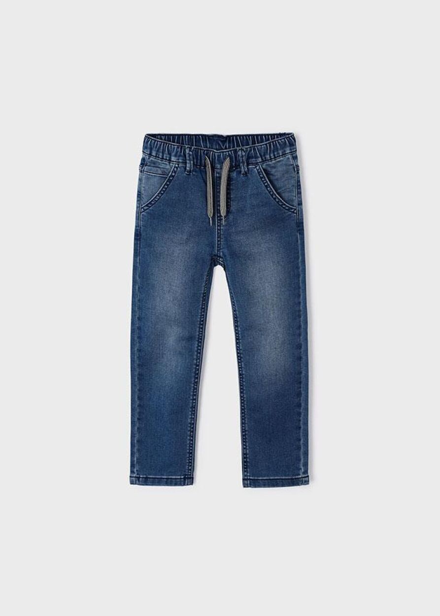 Mayoral 3543 Boy's Soft Denim Joggers