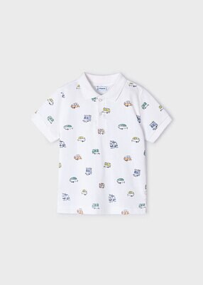 Mayoral 3107 Boy's SS Camper Polo Shirt/