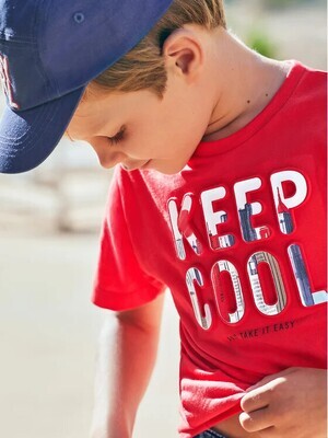 Mayoral 3016 Boy's SS Keep Cool T-Shirt/