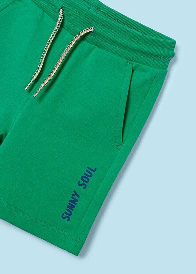 Mayoral 3602 Boy's Short Sleeve Sunny Soul T-Shirt & Shorts Set 2PC