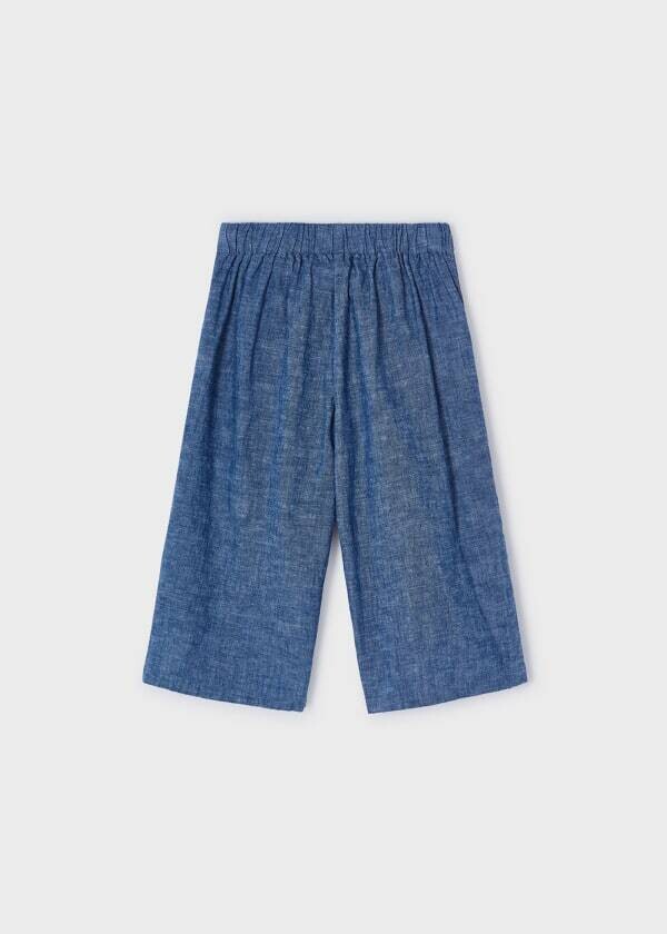 Mayoral 3532 Girl’s Linen Flared Pants