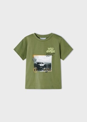 Mayoral 3010 Boy's SS Wild Jungle T-Shirt/