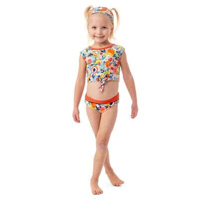 Nano S24S26-03-3 Girl's UV Fruity Bikini Swinsuit Set 2PC/