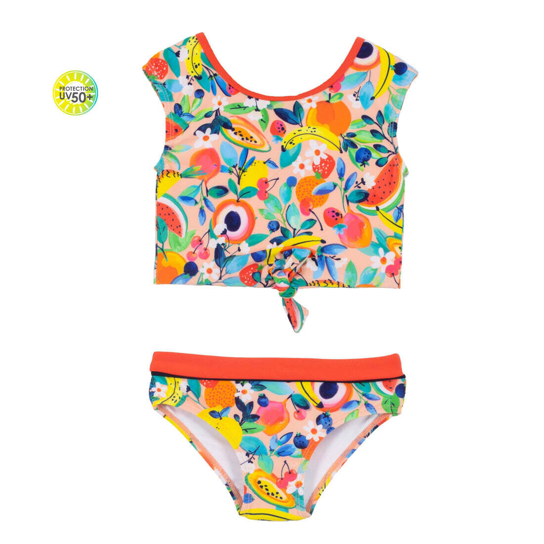 Nano S24S26-03-3 Girl's UV Fruity Bikini Swinsuit Set 2PC