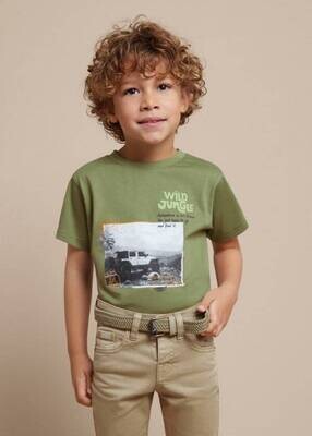Mayoral 3010 Boy's SS Wild Jungle T-Shirt/