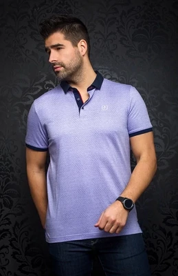 Au Noir MARKOV Men's Printed Polo