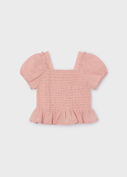 Mayoral 3175 Girl's Lace Blouse