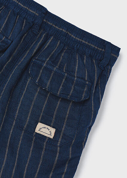 Mayoral 3279 Boy's Bermuda Striped Bermuda Shorts