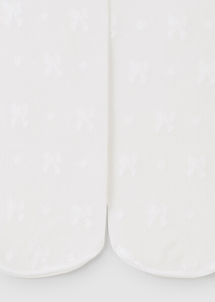Mayoral 10647 Nylons w/ Bow Design