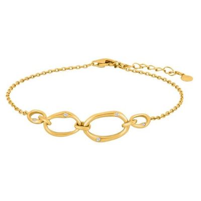 Joanli Nor 80451295900- NYTTE Gold Plated Four Loop Bracelet