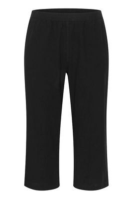 Kaffe Curve 10581488 Women's Nana Culotte Pants/ BLACK DEEP