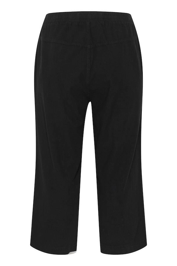 Kaffe Curve 10581488 Women's Nana Culotte Pants – Black Deep