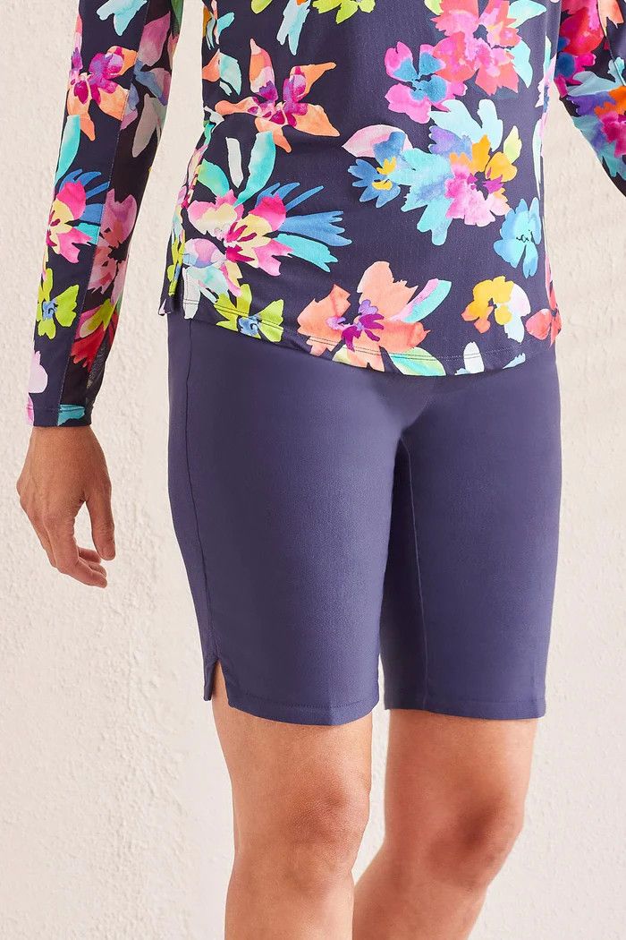 Tribal 1787O-7165-3068 Women's Pull-On Shorts/ JET BLUE