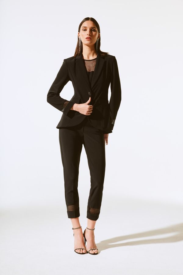 Joseph Ribkoff 243752 Women's Long Sleeve Minimalist Business Blazer – Black