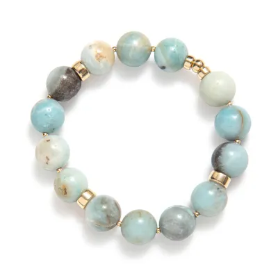 Beblue BBFIER-STB Silver Be Fierce Bead Bracelet