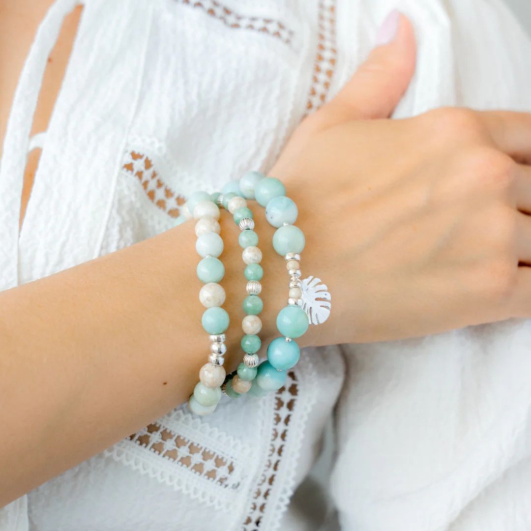 Beblue BBCANDY-STB Silver Be Candied Multicolour Bead Bracelet - Saint Barth