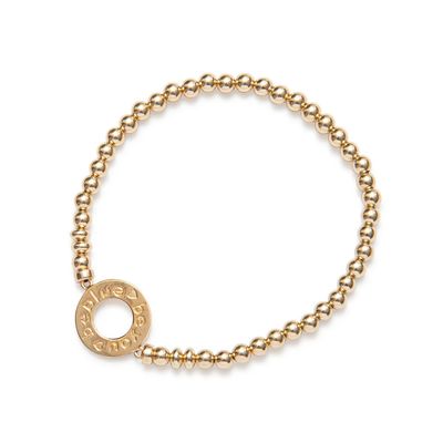 Beblue BBSURYOU-GLD Gold Be You Bead Bracelet - Essentials