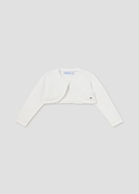 Mayoral 308 Baby Girl’s LS Basic Knit Cardigan /CRUDO