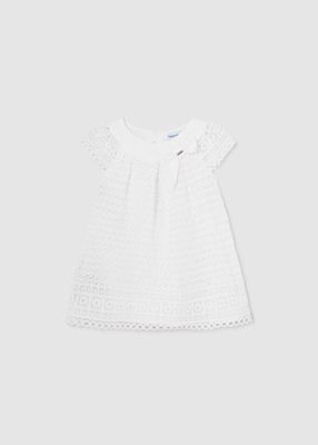 Mayoral 1908 Baby Girl's Embroidered Dress