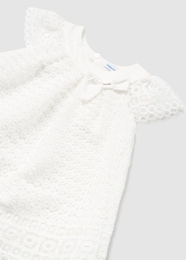 Mayoral 1908 Baby Girl's Embroidered Dress