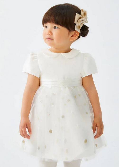 Abel & Lula 5503 robe en tulle à pois