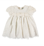 Abel & Lula 5504 Lace Dress with bow ivory