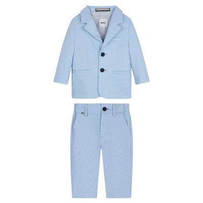 Hugo Boss J50618/J50576 Boy's Reg. Fit Suit 2PC/