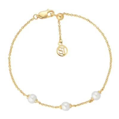 Sif Jakobs B22225-P-YG Pauda pearls Tre gold bracelet