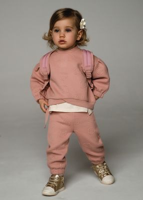 Mayoral 2827 Baby Girl's Long Sleeve Sweater & Sweatpant Set 2PC – Rubor