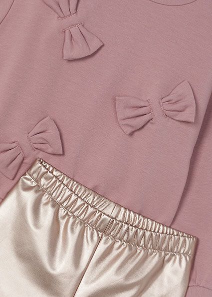Mayoral 4707 Girl's Long Sleeve Sweater & Legging Set 2PC – Rosado