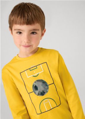 Mayoral 4044 Boy's Long Sleeve Soccer T-Shirt – Polen