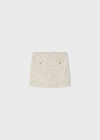 Mayoral 4908 Girl's Tweed Skort – Arena