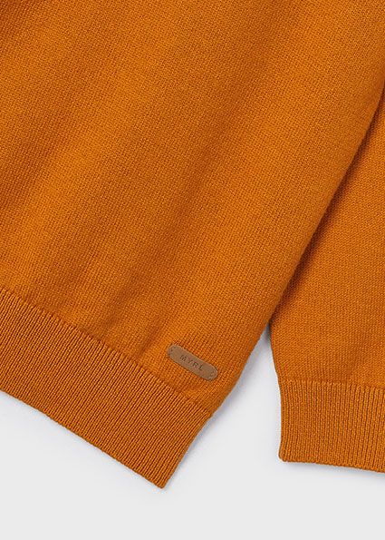 Mayoral 323 Boy's Long Sleeve CN Basic Cotton Knit Sweater – Carrot