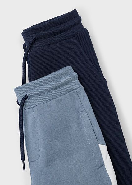 Mayoral 4882 Boy's Long Sleeve Zip Hoodie & 2 Joggers Set 3PC – Cloudy