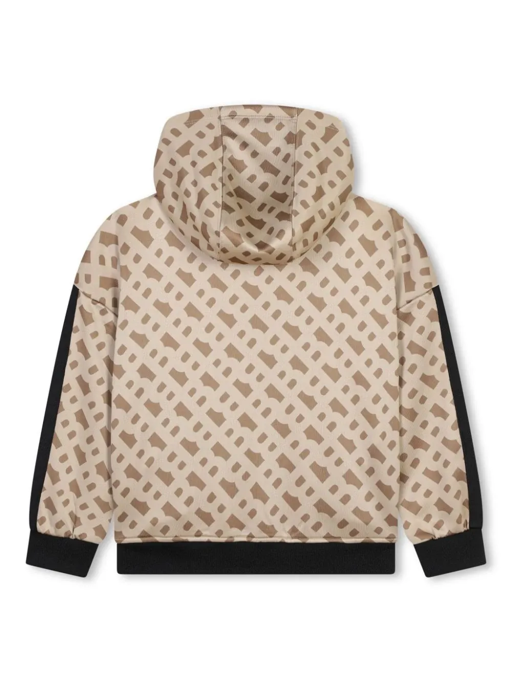 Boss J51106 Boy's Zip Up Hoodie Full "B" Monogram