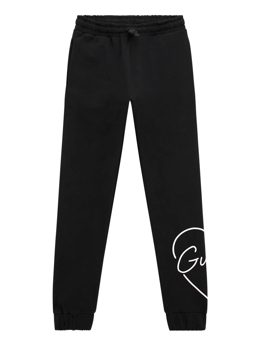 Guess J4YQ16KA6R3 Girl's Active Jogger Pants/ JET BLACK A996