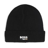 BOSS J51600 Baby Boy's Logo Beanie Hat/ BLACK