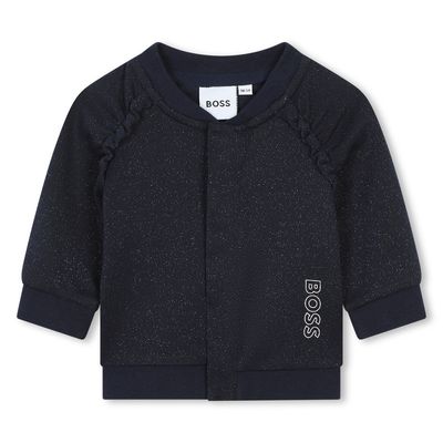 BOSS J51090 Baby Girl's LS T-Shirt & Tracksuit Set 3PC/ NAVY