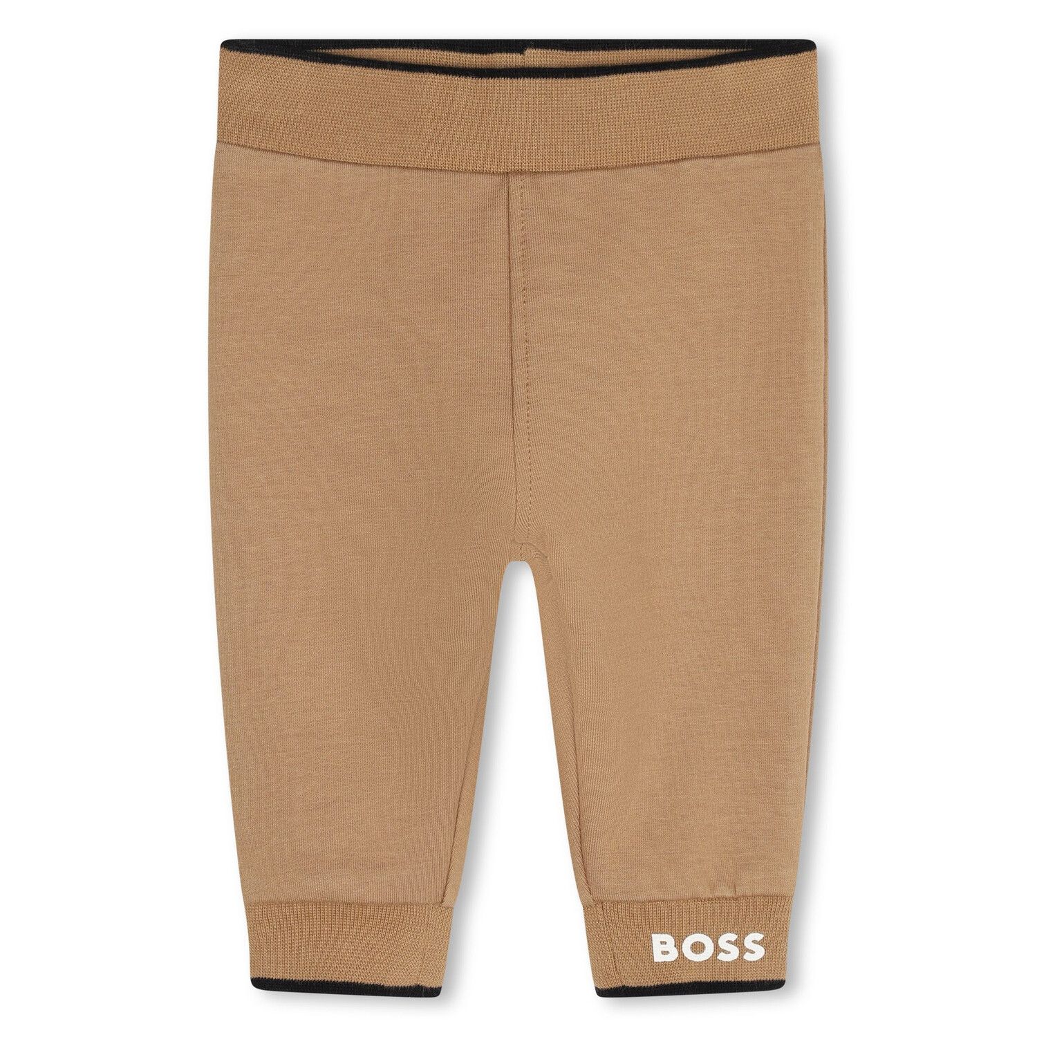 BOSS J51059 Baby Boy's Long Sleeve T-Shirt & Tracksuit Set 3PC – Brown