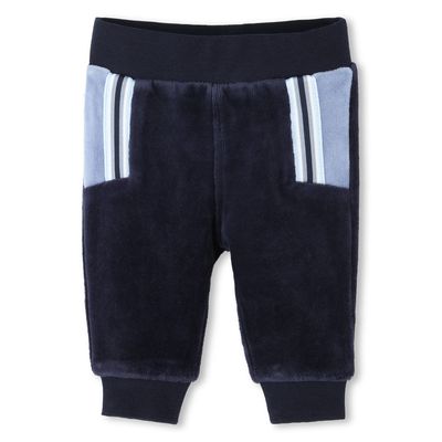 BOSS J51058 Baby Boy's LS Velour Tracksuit Set 2PC/ NAVY