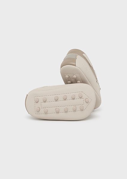 Mayoral 9783 Baby Boy's Moccasin Shoes – Beige